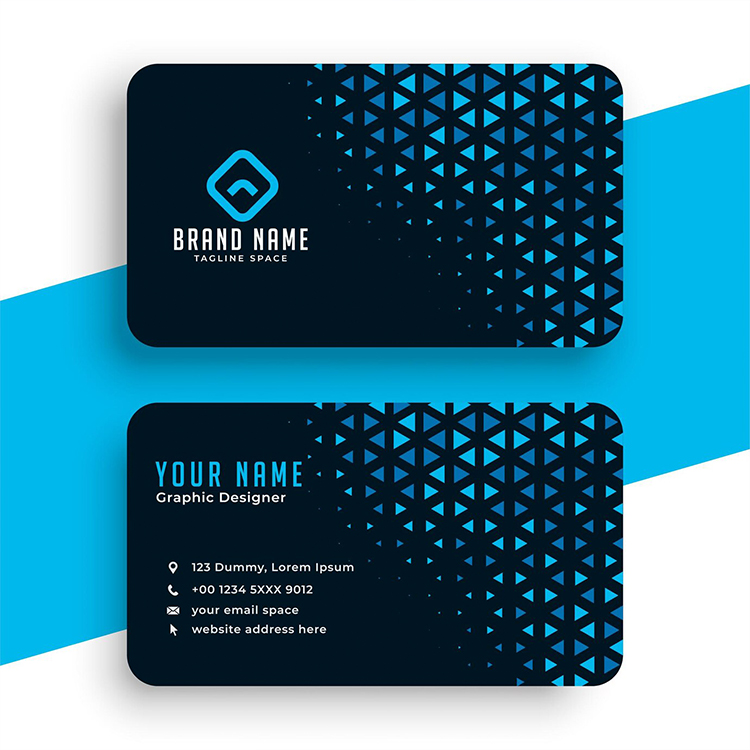 Modern Business Card Design in Dubai