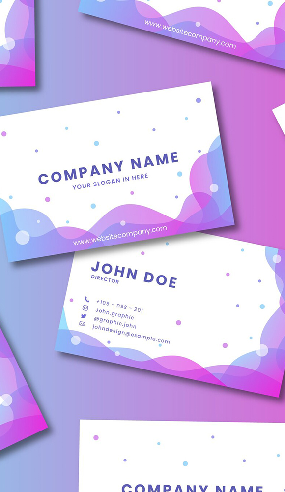 Folded Business Card Printing