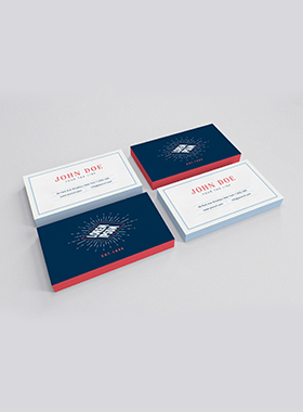 Embossed <br> Business Cards