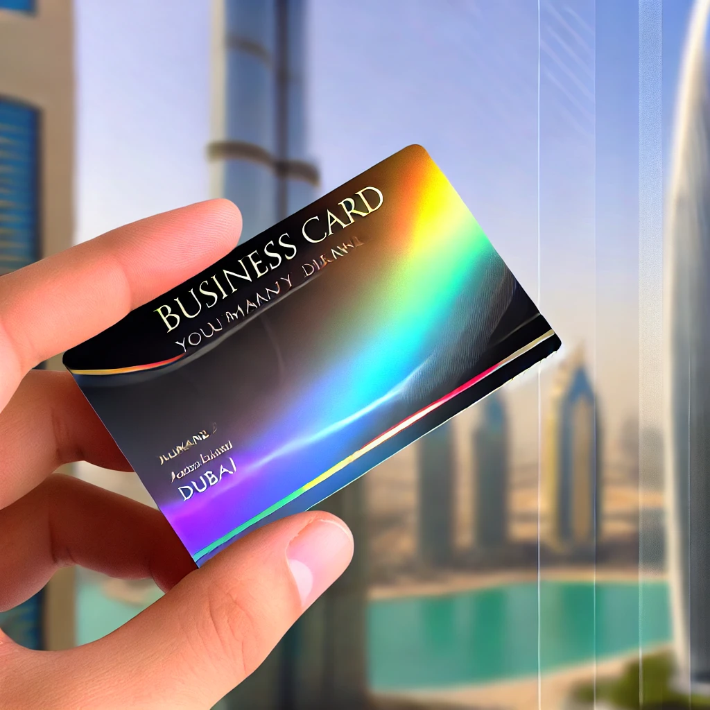 Foil Printing Business Cards in Dubai