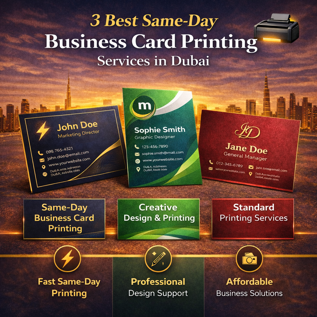 Same-Day Business Card Printing